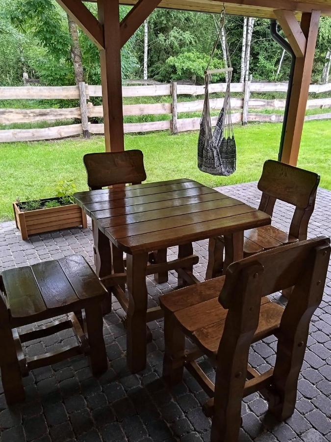 Siedlisko Czarny Dzieciol Appartement Narewka Buitenkant foto
