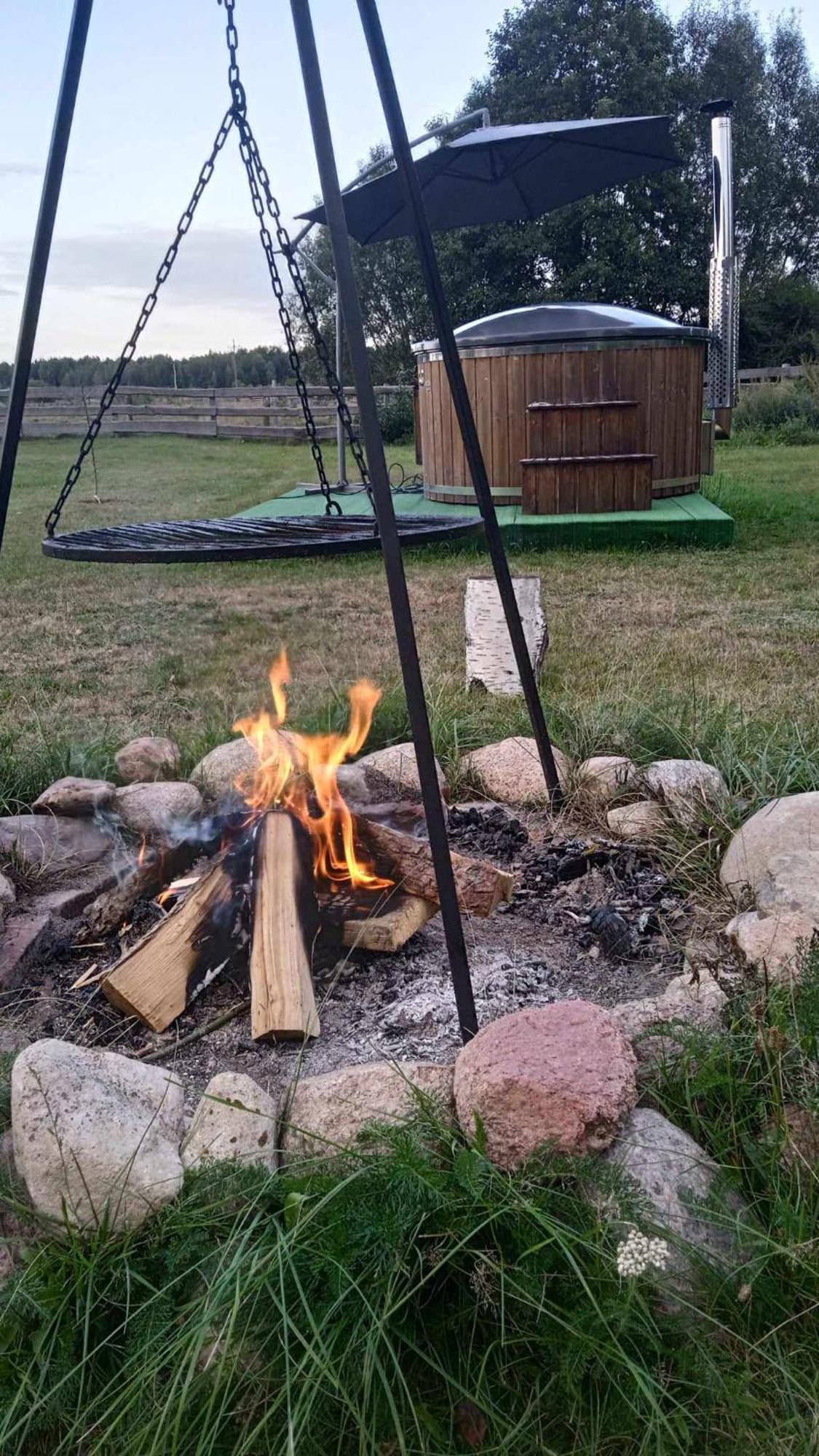 Siedlisko Czarny Dzieciol Appartement Narewka Buitenkant foto