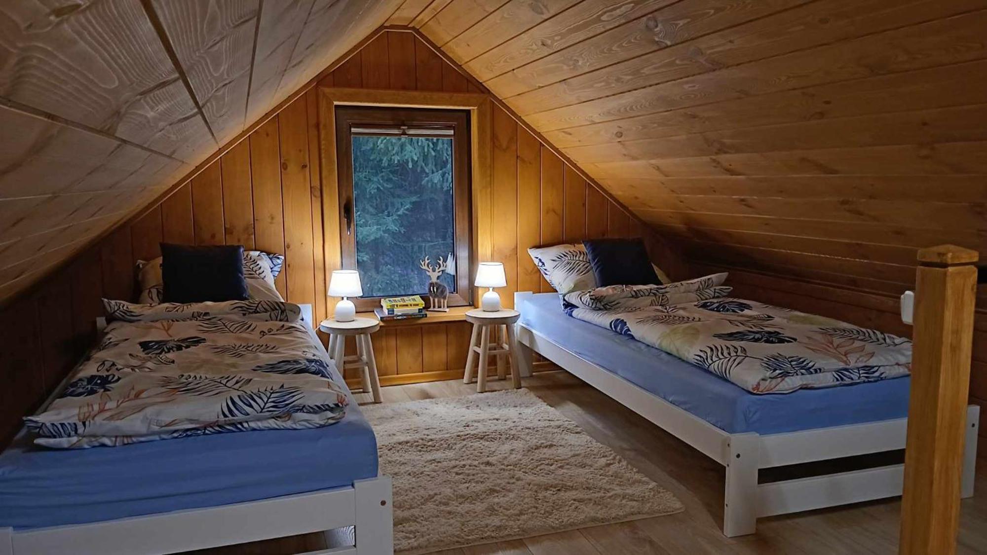 Siedlisko Czarny Dzieciol Appartement Narewka Buitenkant foto